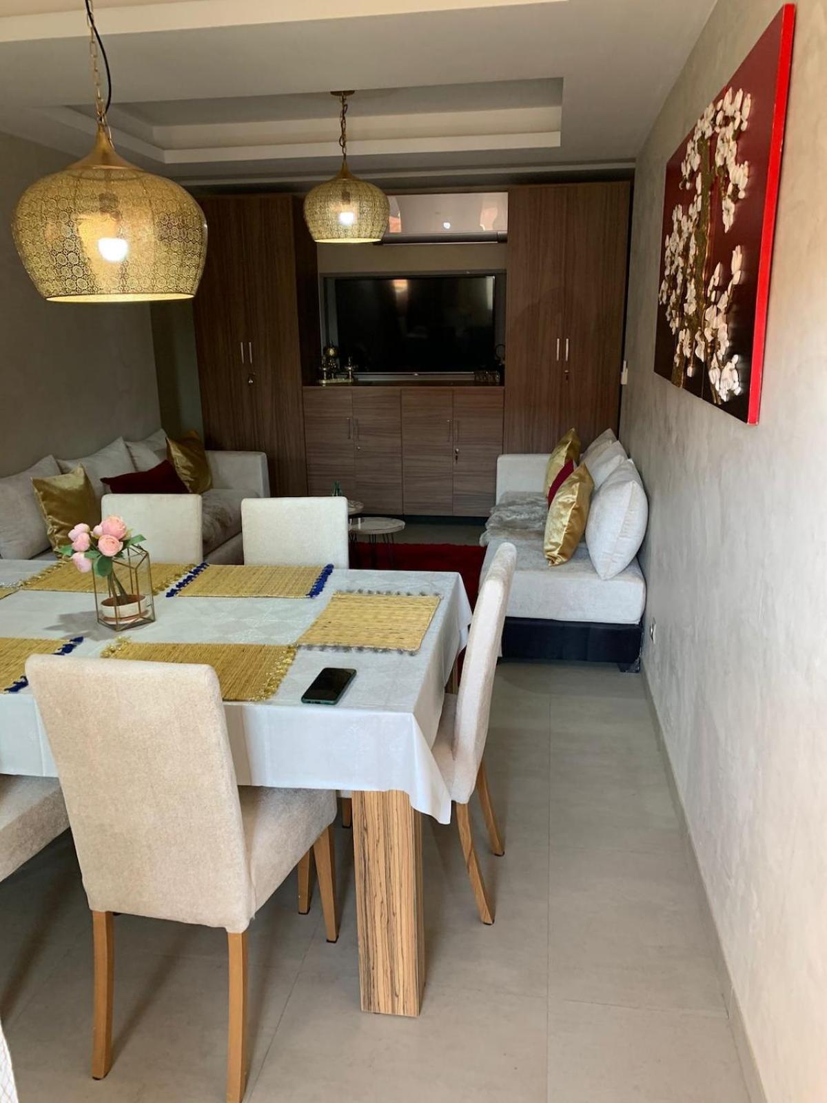 Appartement Neuf Climatise, Centre Marrakech. Marrakesh Buitenkant foto