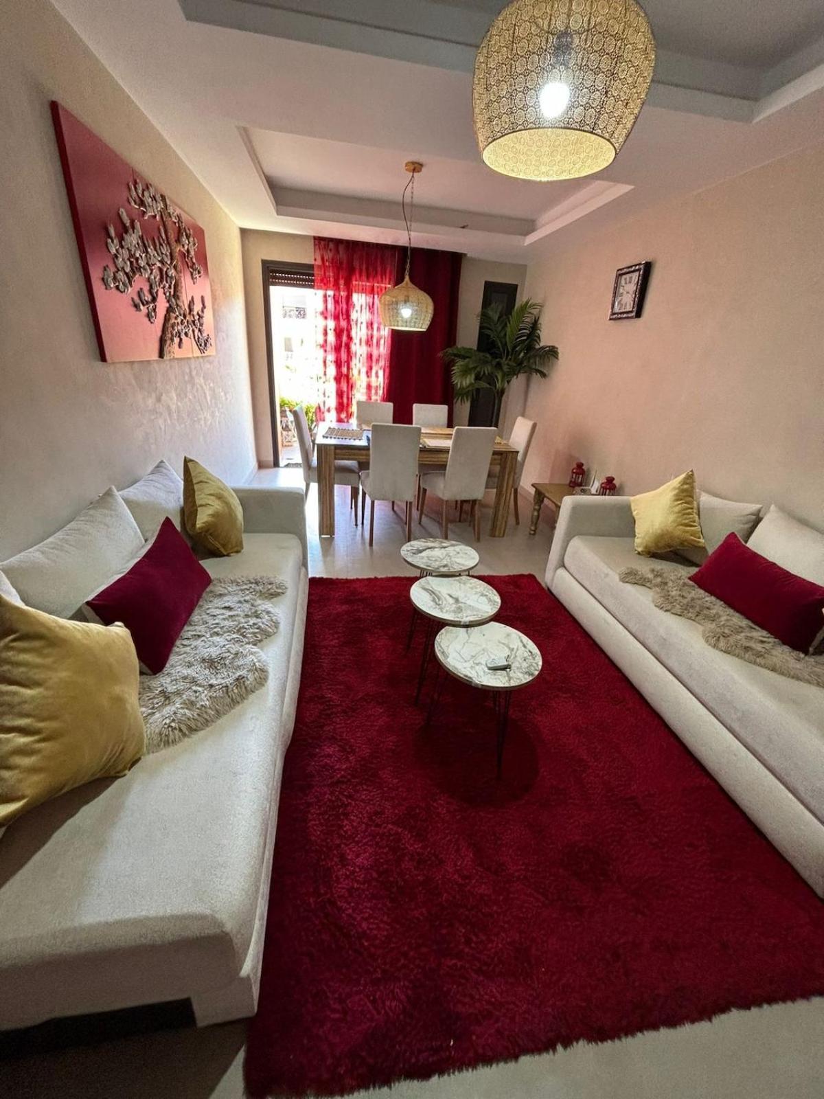 Appartement Neuf Climatise, Centre Marrakech. Marrakesh Buitenkant foto